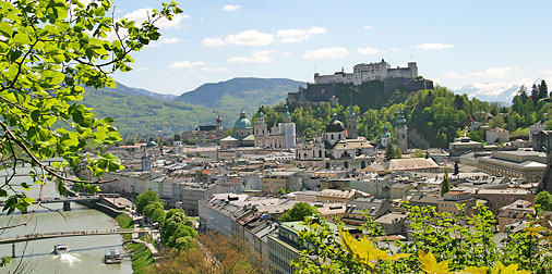 Blick auf Pfarrwerfen