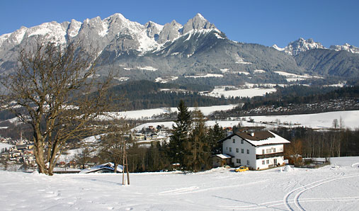 Blick auf Pfarrwerfen